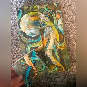 Octopus painting